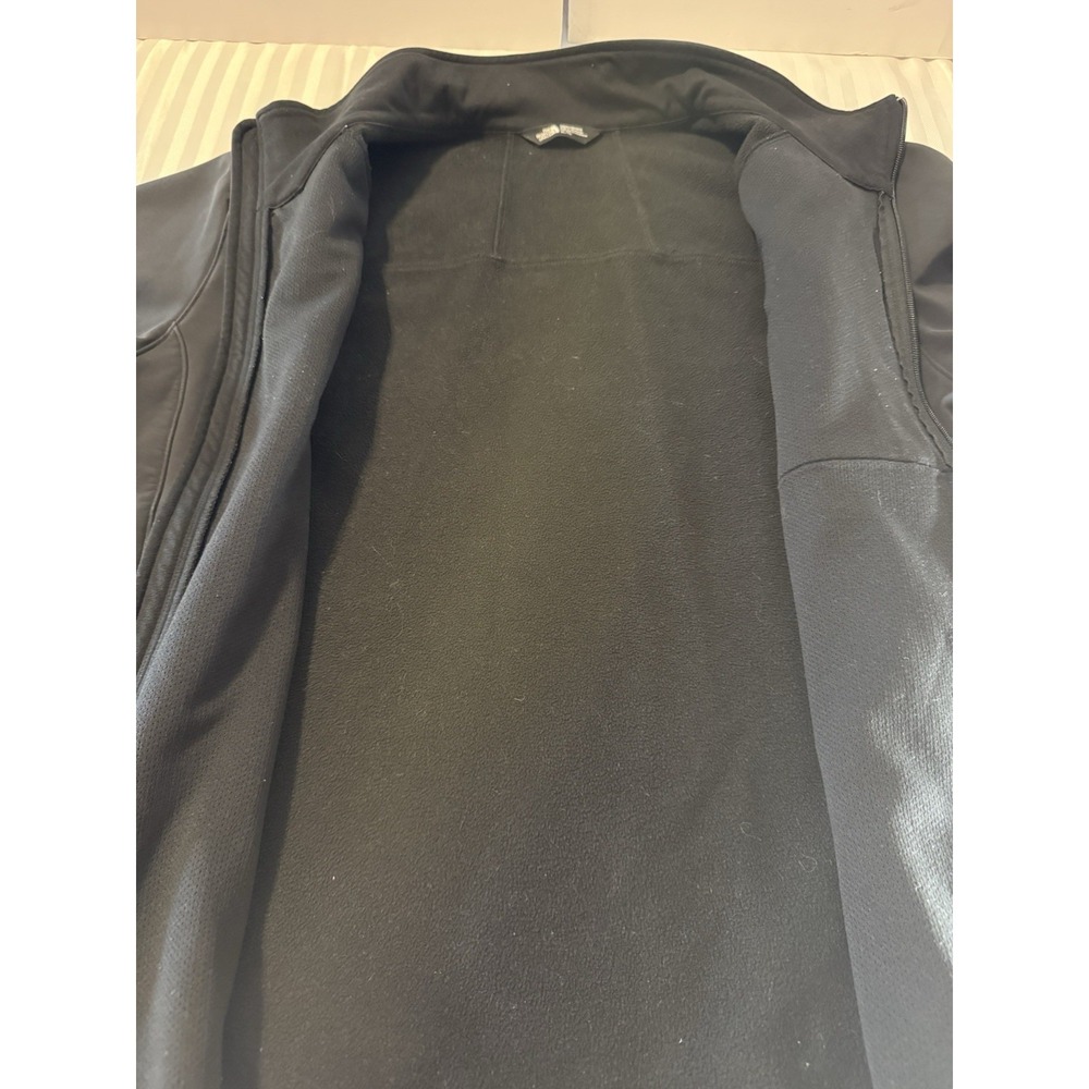 The North Face WindWall Soft Shell Jacket Black Mens XL Full Zip Windproof - Picture 10 of 13